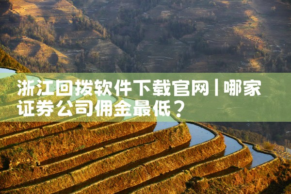 浙江回拨软件下载官网